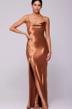 Sale River Slip In Copper Women Dresses