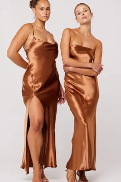 Sale River Slip In Copper Women Dresses