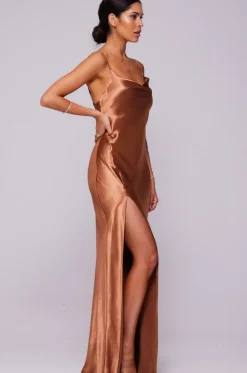 Sale River Slip In Copper Women Dresses