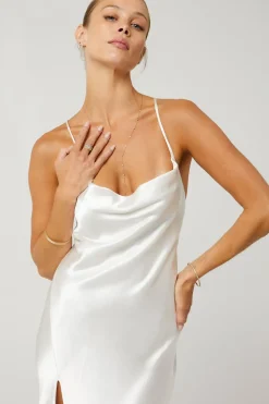 New River Slip In Pearl Women Dresses