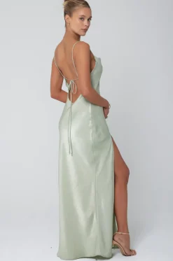 Flash Sale River Slip In Sage Women Dresses