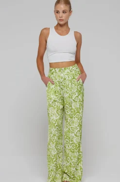 New Sasha Trouser In Lotus Women Bottoms