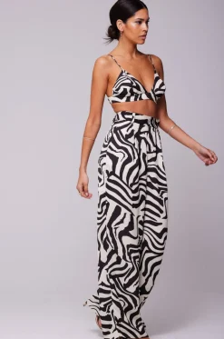 Fashion Sasha Trouser In Tigris Women Bottoms
