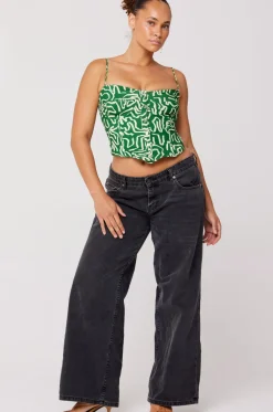 Sale Sienna Corset In Crayola Women Tops