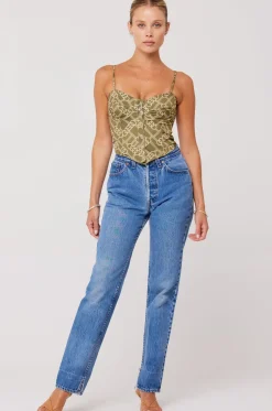 New Sienna Corset In Link Women Tops