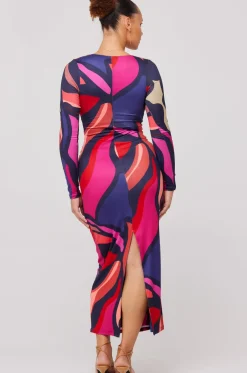 Best Sale Simone Dress In Picasso Women Dresses