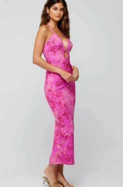 Discount Sophia Midi In Azalea Women Dresses