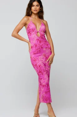 Discount Sophia Midi In Azalea Women Dresses