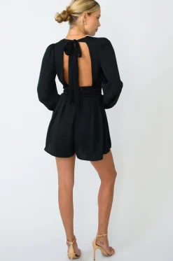Best Sale Stevie Romper In Black Women Dresses