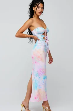 New Summer Midi In Serene Women Dresses
