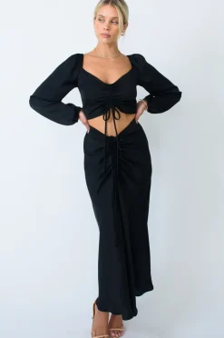 New Ziggy Skirt In Black Women Bottoms